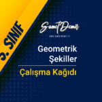 Geometrik Şekiller Çalışma Kağıdı