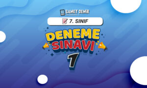 7. Sınıf Matematik Samet Demir - 1. Deneme